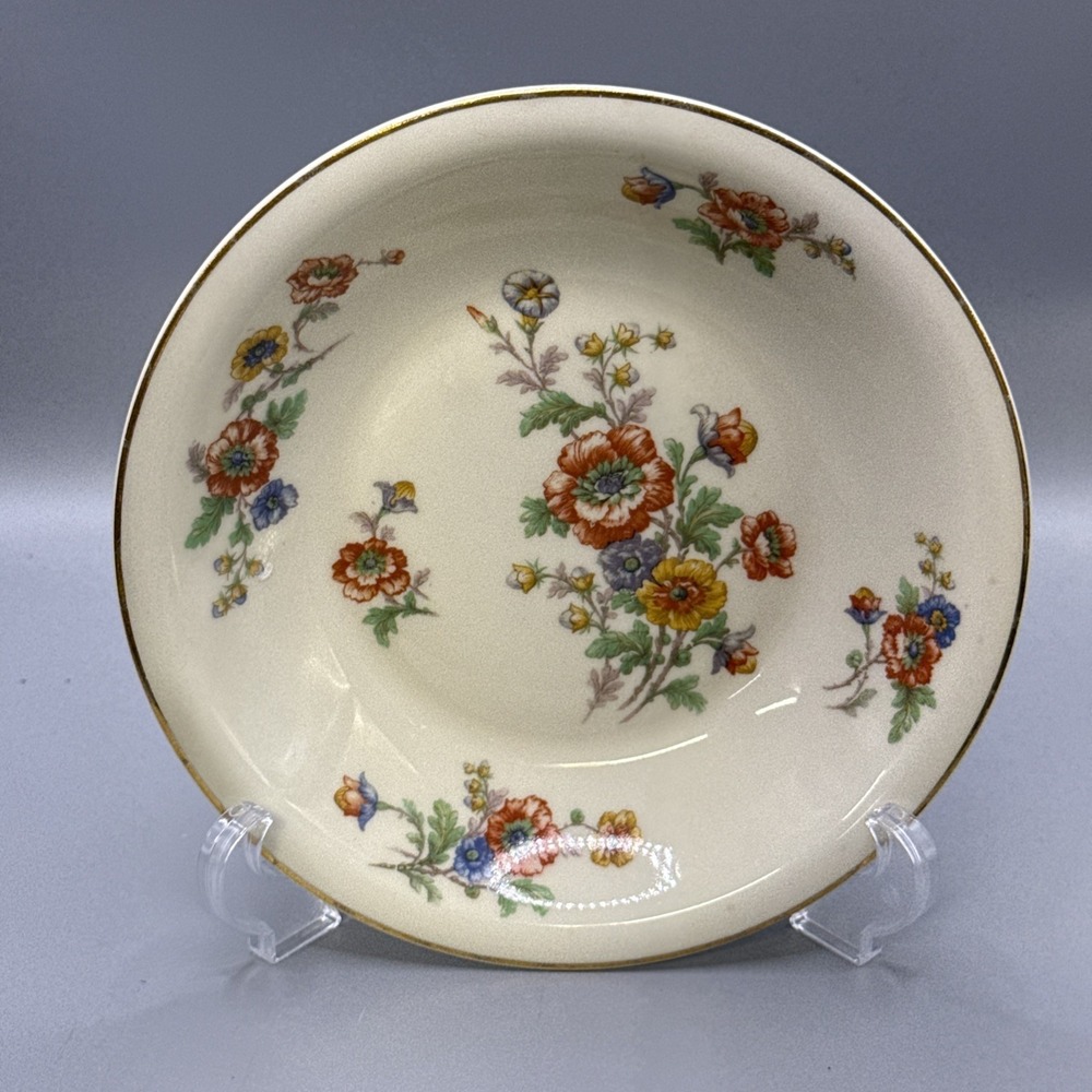 Rare Theodore Haviland Limoges France Peonies Pattern Bowl